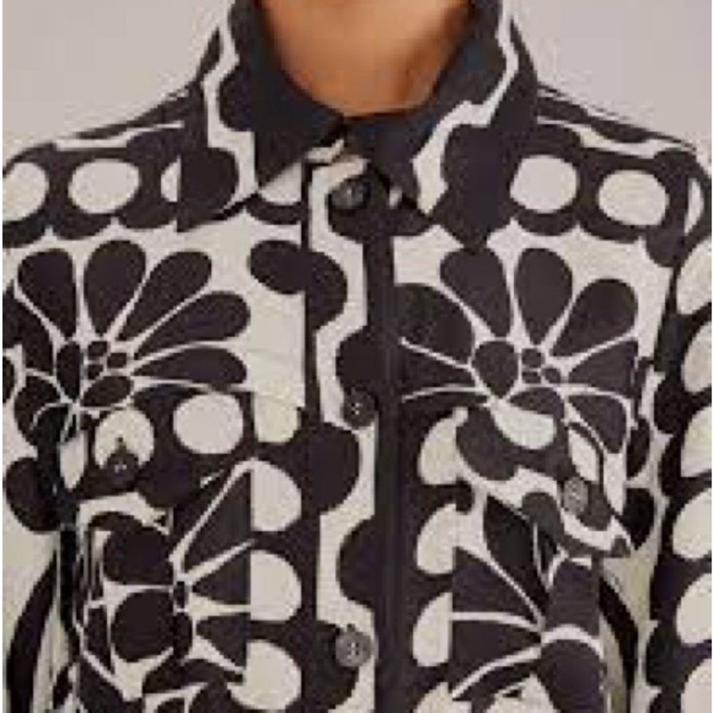NWT Farm Rio Black Palermo Shirtdress, S - Picture 4 of 7